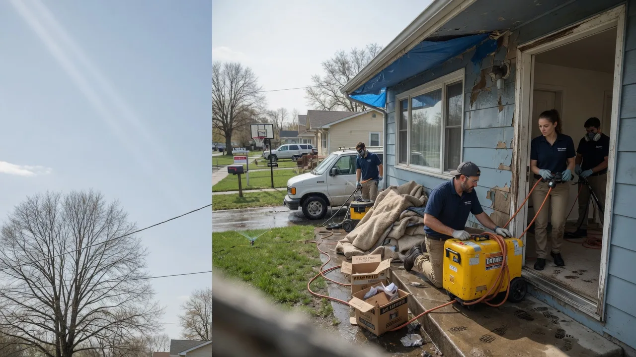 Basement Flood Cleanup in Winthrop, IA near me